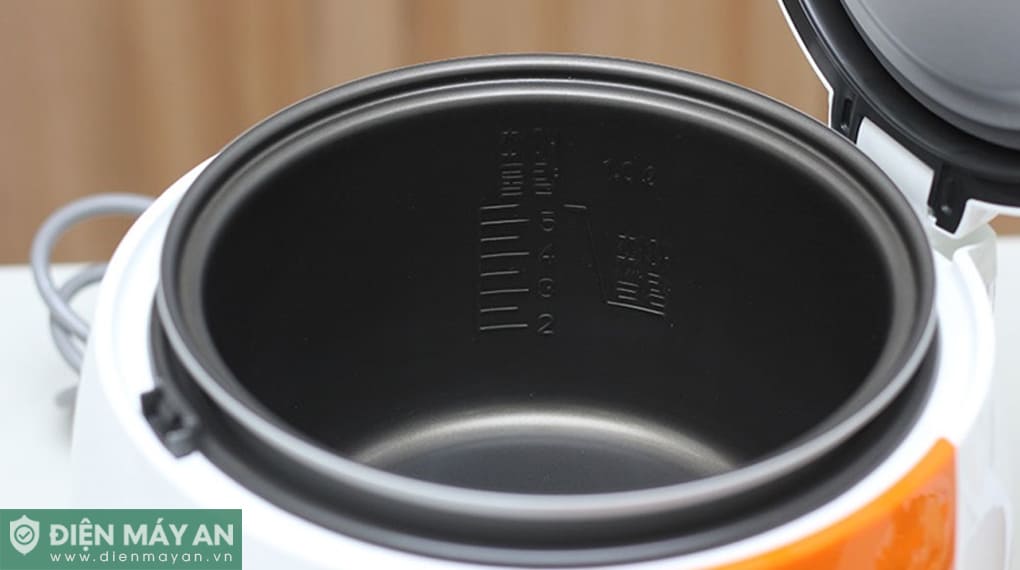 Nồi cơm điện 1.0L Cuckoo CR-0661 - Xanh/Cam